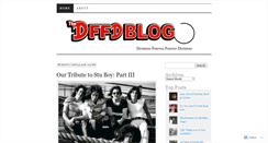 Desktop Screenshot of dffdblog.com