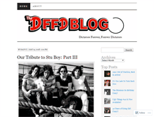 Tablet Screenshot of dffdblog.com